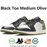 91 Black Toe Medium Olive 70