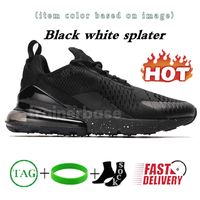 32 black white splater