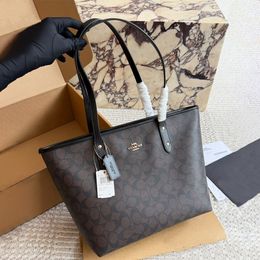 tote bag City Designer Bag Shoulder Bag Handbags Classic Brown and Black Monogram Tote Women's High-Quality Handbags Fashion Large Capacity Shopping Bag