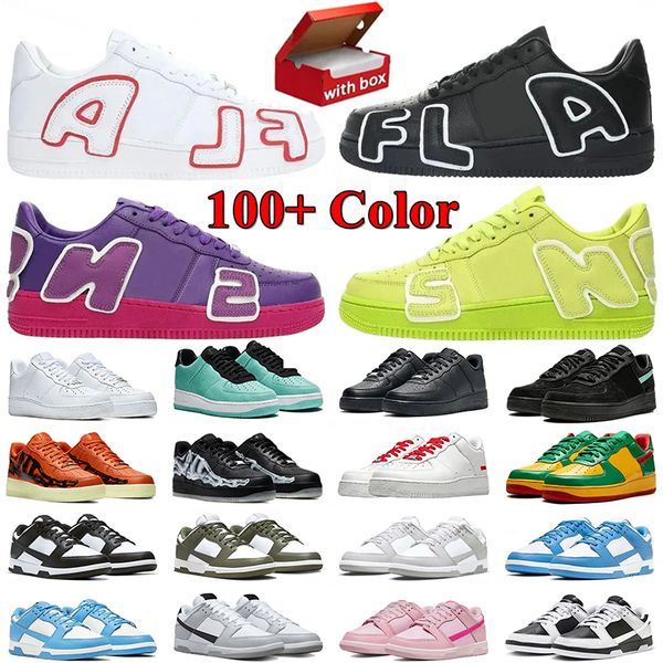 Designer Shoes One af1s shoes men Casual Running Sneakers Classic 1 Triple White Black Red Wheat Panda Utility Starstruck White Ice Outdoor Sports Runners 1s Mens