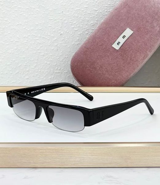 New women half man polarize lady mm cat eye eyeglass sun glasses mu b07s designer shade small frame sunglasses with box