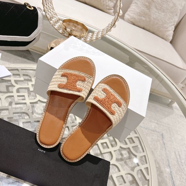 Slippers Slide sandals luxury Casual shoes Designer Mens Sliders fashion outdoor Beach sandale Womens Shoe flat loafer Summer Mule Size 35-45