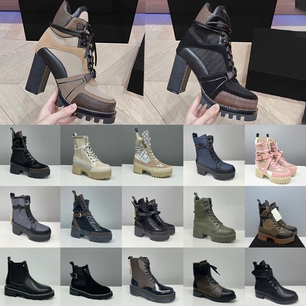 designer ankle boots women winter martin boot classic desert boots low heels boots real leather boots vintage boots fashion platform shoes 013