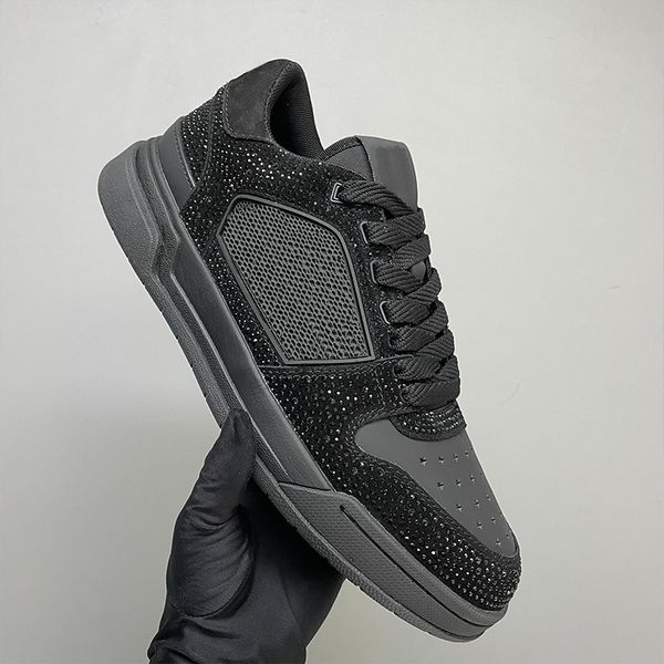 Men MA-1 Sneakers Diamond Trainers Designer Running Outdoor Shoes Platform Casual Lace Up 973